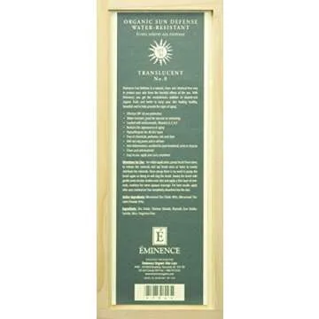 Eminence Sun Defense Minerals SPF 30, # 0 Translucent, 8 Gram