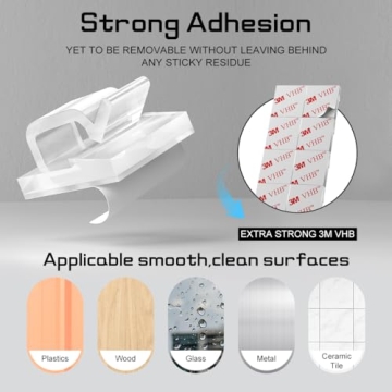 KGROTE Christmas Light Clips - 60Pcs for Easy Hanging