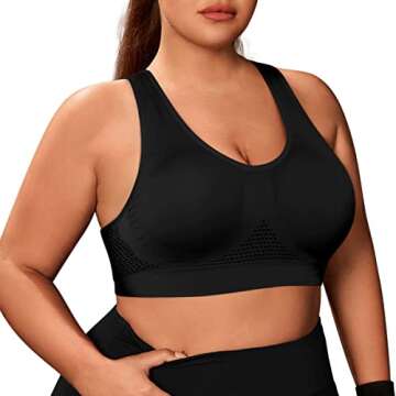 Women's Sports Yoga Bra Comfortable Seamless Wireless Soft Sleep Bra Low Impact Daily Bralette for N...