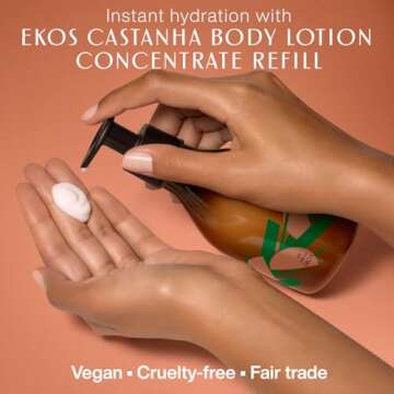 Natura Ekos Castanha Body Lotion Concentrate Kit - Hydration and Care