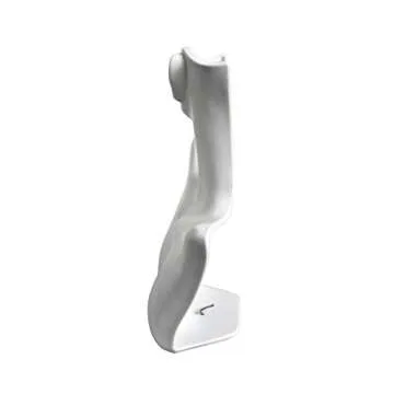 MOOCA Tabletop Small Necklace & Earring Jewelry Displays, Earring Display Stands, Necklace Bust, Mannequin Jewelry Bust, 7 W x 3 D x 9 1/2 H in