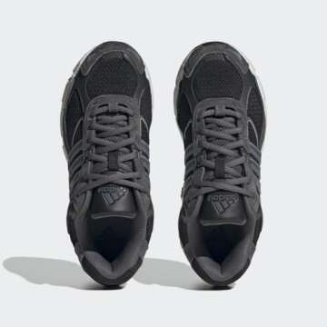 adidas Womens Response Cl Lace Up Running Sneakers Shoes - Black - Size 7.5 M