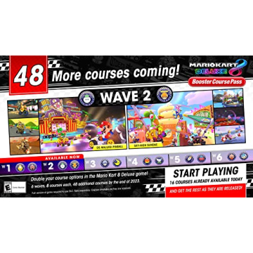 Mario Kart 8 Deluxe Booster Course Pass 48 Tracks Nintendo Switch