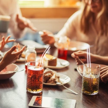 Antner Reusable Glass Straws - 12 Pack for Hot & Cold Drinks