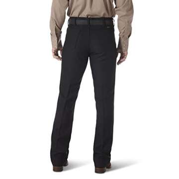 Wrangler mens Wrancher Dress jeans, Black, 30W x 30L US