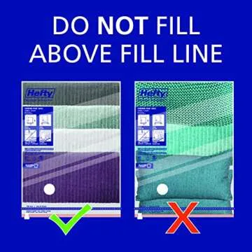 Hefty Shrink-Pak Vacuum Storage Bags for Clothes & More