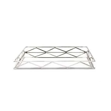 Elegant Rectangular Mirror Vanity Tray for Gifts