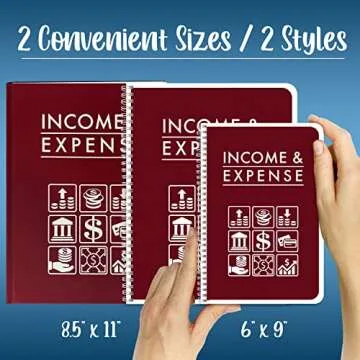 Income and Expense Log Book for Small Businesses