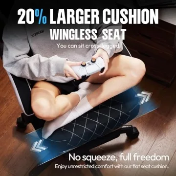 Ergonomic Dowinx Gaming Chair with Footrest & Massage