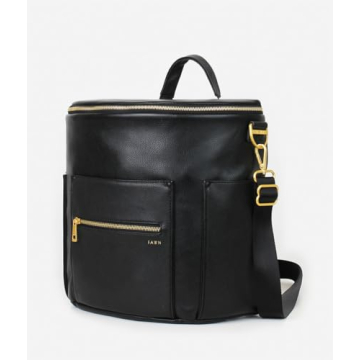 Stylish Fawn Original Diaper Bag Backpack with 12 Pockets