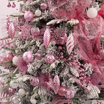 100ct Shatterproof Christmas Ball Ornaments Set for Holiday Decor