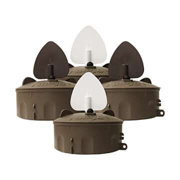 MOJO Outdoors Flock A Flicker 2 Motion Spinning Wing Duck Decoys - 4 Pack