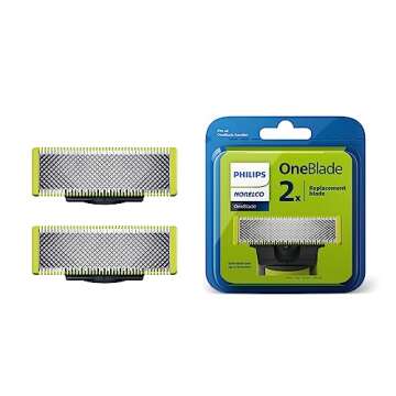 Philips Norelco OneBlade Replacement Blades – Long-lasting Performance for Grooming