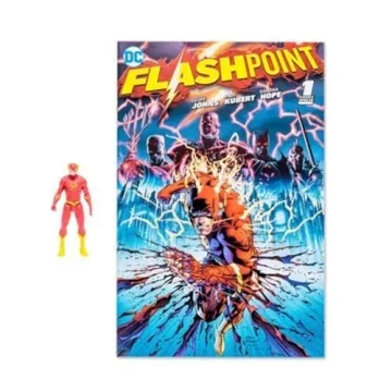 McFarlane 3IN Flash Figure & Comic - DC Collectibles