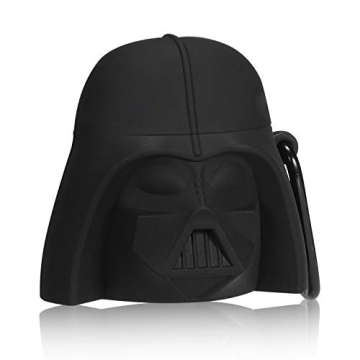 Joyleop(Black Man) Compatible with Airpods 1/2 Case Cover,3D Cute Cartoon Funny Fun, Silicone for Ai...