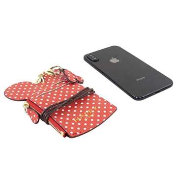 QiMing Animal ID Holder with Lanyard Neck Wallet for Women