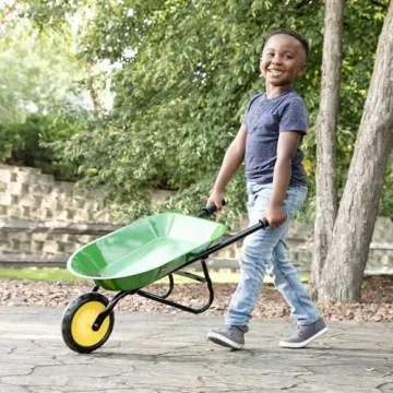 John Deere Kids Wheelbarrow - Perfect For Young Gardeners