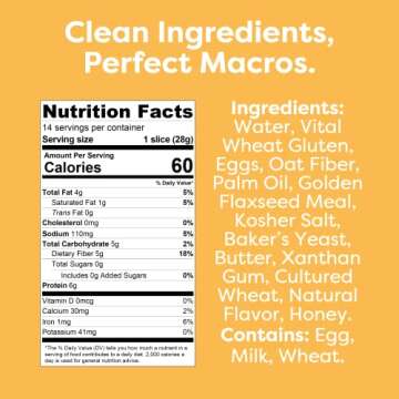 Kiss My Keto Bread Zero Carb (0g-Net) – Wheat Bread Loaf, Low Calorie Bread – Sugar Free Bread & High Protein Bread – Thin Sliced Bread, Sandwich Bread Whole Wheat (Variety Mix, 4-pack)