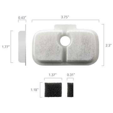 PET STANDARD Water Filter Pack – Compatible Replacement Filters