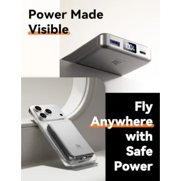 Magnetic Portable Charger 10000mAh Fast Charging Power Bank