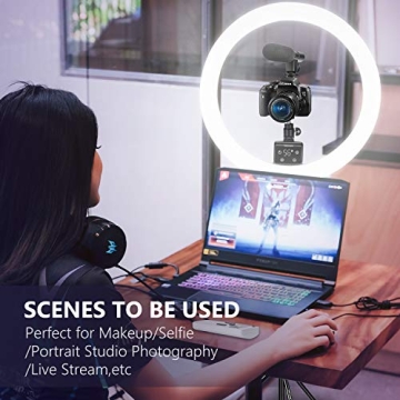 Neewer 16-inch LED Ring Light for Perfect Lighting