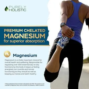 Magnesium Glycinate 400mg - 270 Magnesium Tablets (not Capsules) - 400 mg Elemental Magnesium - Highly Bioavailable - Vegan and Vegetarian - for Improved Sleep, Stress Relief & Cramp Defense