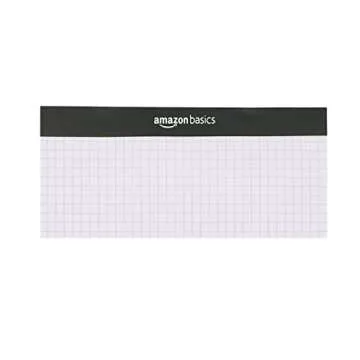 Amazon Basics Quad-Ruled Graph Paper Pad Pack of 2