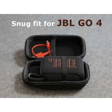 Ginsco JBL Go 4 Hard Shell Case for Travel and Protection