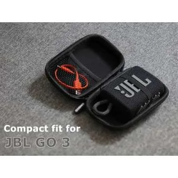 Ginsco JBL Go 4 Hard Shell Case for Travel and Protection