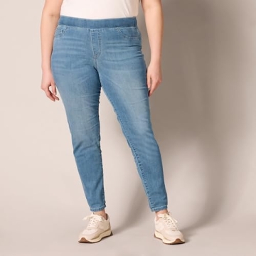 Amazon Essentials Mid-Rise Pull-On Jegging - Perfect Fit