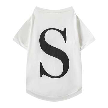 Salt and Pepper Dog Costume Halloween Pet Dog Cosplay Salt & Pepper Theme Costume (White, Large)