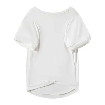 Salt and Pepper Dog Costume Halloween Pet Dog Cosplay Salt & Pepper Theme Costume (White, Large)