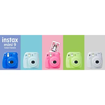 Fujifilm Instax Mini 9 Instant Camera in Ice Blue