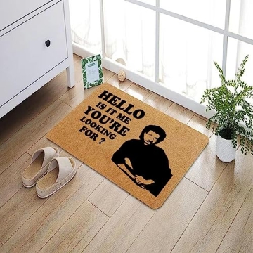Funny Doormat for Welcoming Guests with Humor