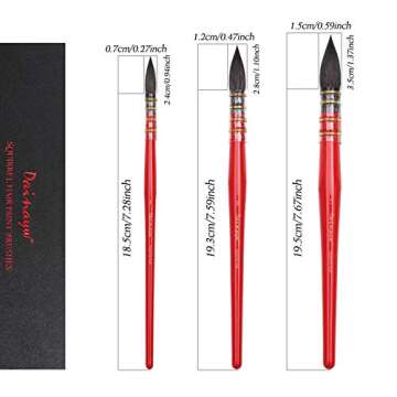 Dainayw Professional Watercolor Brushes for Artists