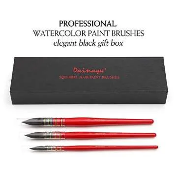 Dainayw Professional Watercolor Brushes for Artists