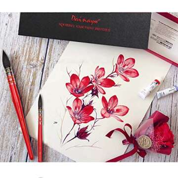 Dainayw Professional Watercolor Brushes for Artists