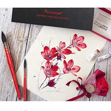 Dainayw Professional Watercolor Brushes for Artists