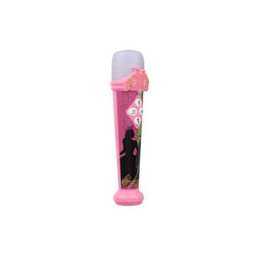 eKids Wicked Karaoke Microphone for Kids, Bluetooth Microphone Includes Built-in Music and Light Show, Designed for Fans of Wicked Toys
