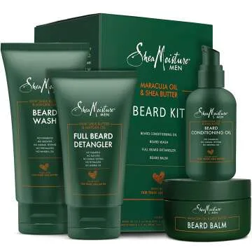 Ultimate Shea Moisture Beard Grooming Kit for Men
