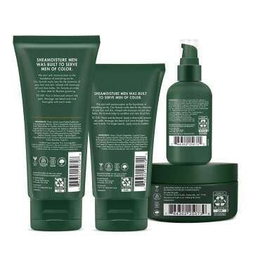 Ultimate Shea Moisture Beard Grooming Kit for Men