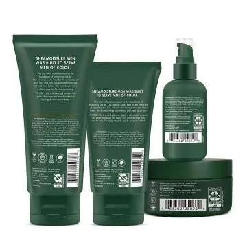 Ultimate Shea Moisture Beard Grooming Kit for Men