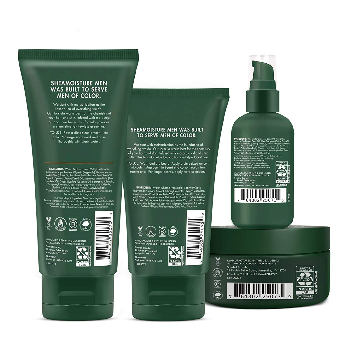 Ultimate Shea Moisture Beard Grooming Kit for Men