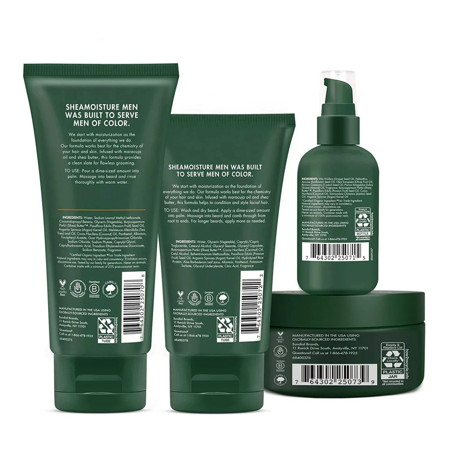 Ultimate Shea Moisture Beard Grooming Kit for Men