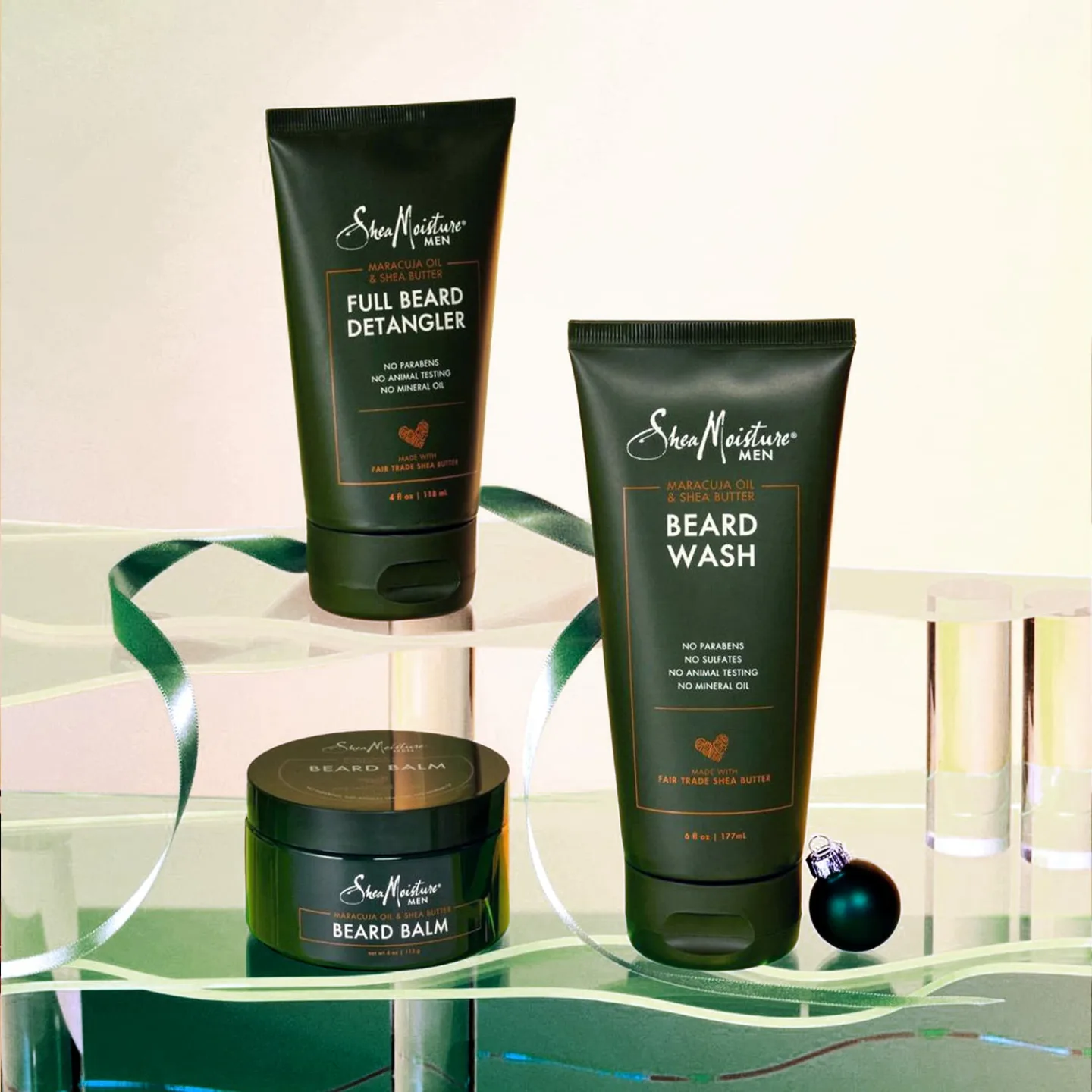 Ultimate Shea Moisture Beard Grooming Kit for Men