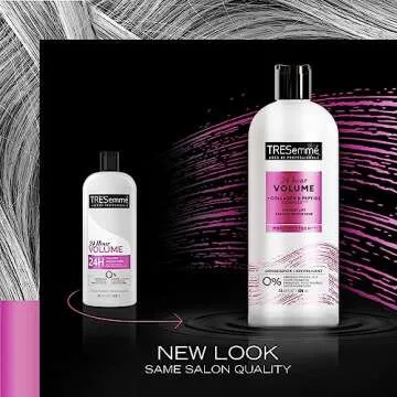TRESemmé Shampoo and Conditioner Set, 24 Hour Volume + Keratin Repair Hair Mask – Volumizing Hair Products for Fine Hair with Collagen & Peptide Complex (3 Piece Set)