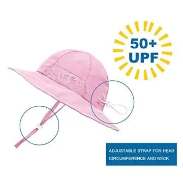 SimpliKids UPF 50+ Sun Protective Toddler Sun Hat