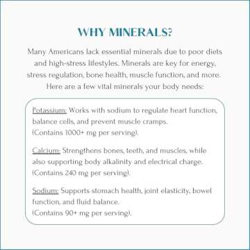 MT. CAPRA SINCE 1928 Clean Minerals | Regenerative Minerals Extracted from Grass-Fed Goat Whey, Over 1000 mg Potassium, 240 mg Calcium, Multimineral, Bioavailable, Easy-to-Digest (675 g)