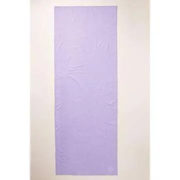 Shandali Gosweat Hot Yoga Towel, Color Violet, Size 26.5 x 72