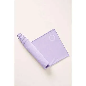 Shandali Gosweat Hot Yoga Towel, Color Violet, Size 26.5 x 72